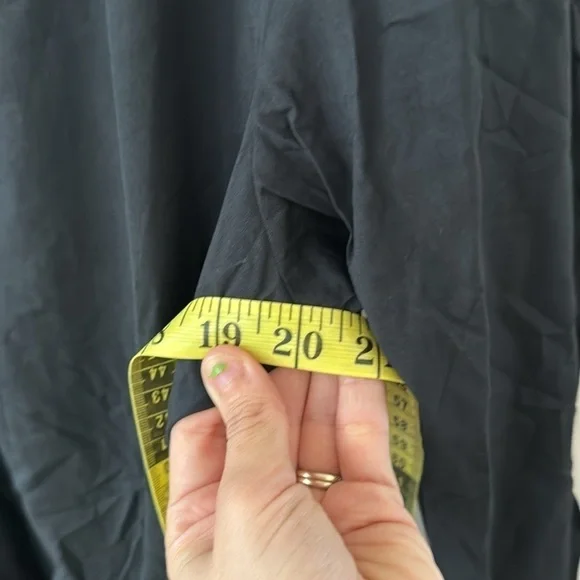 Madewell Black Belted Mini Shirt Dress Long Sleeve Button Down Small - Picture 7 of 7